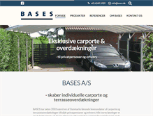 Tablet Screenshot of bases.dk